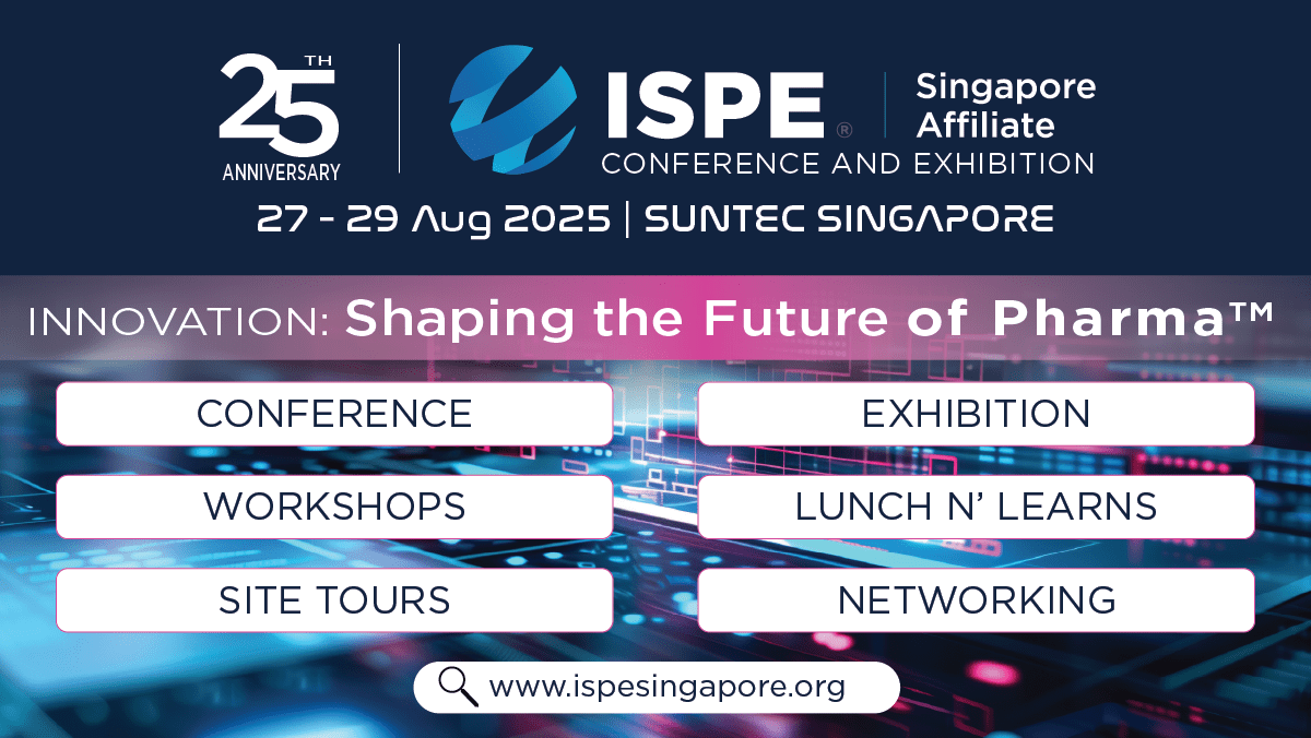 ISPE Singapore Affiliate Conference & Exhibition 2025